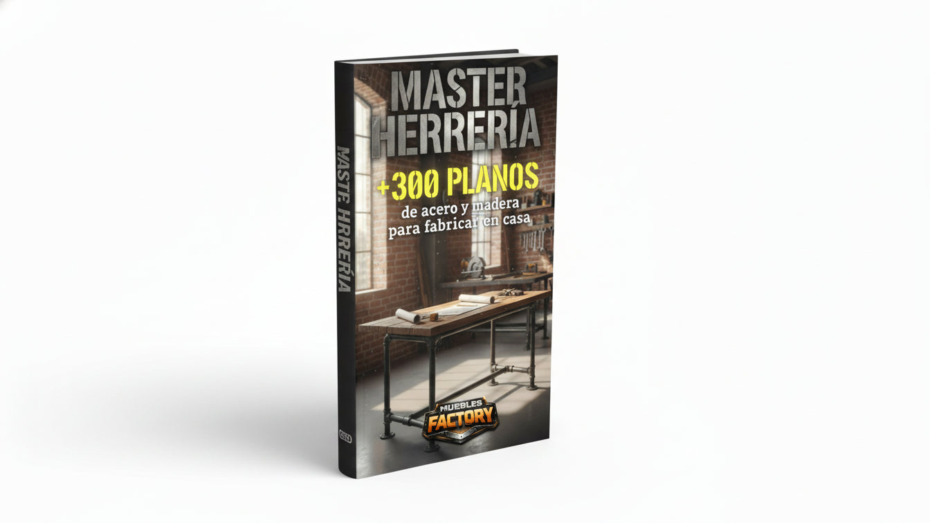 Master Herrería - 300 Planos en Acero y Madera para fabricar en casa
